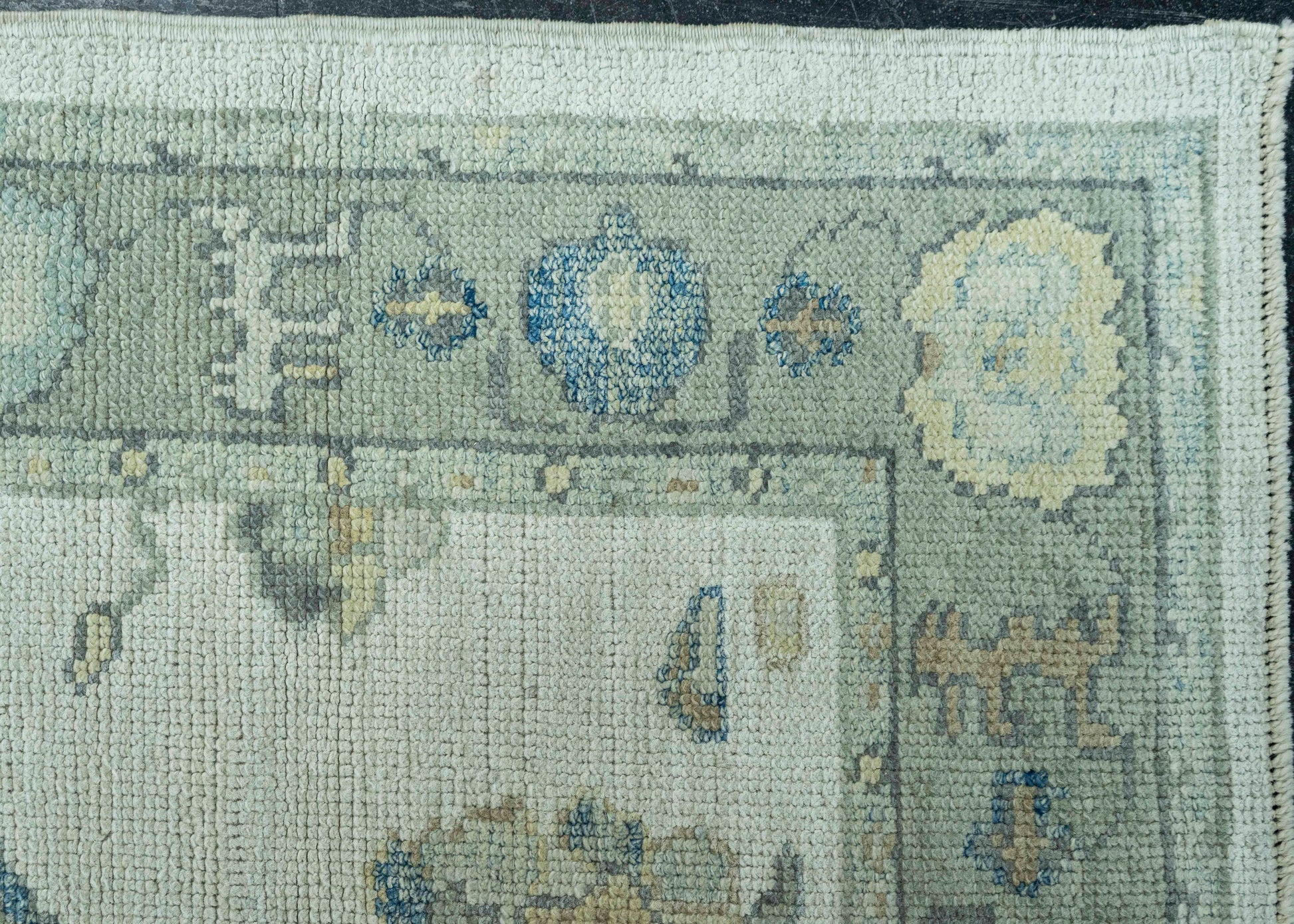 Turkish Oushak Rug 3' x 8'3" #19134