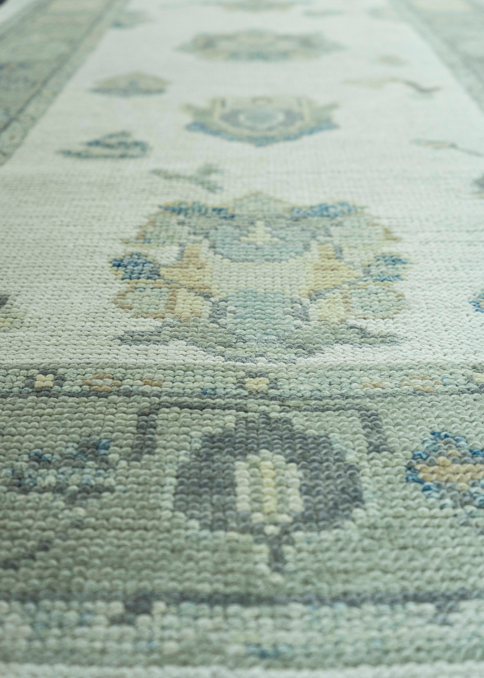 Turkish Oushak Rug 3' x 8'3" #19134