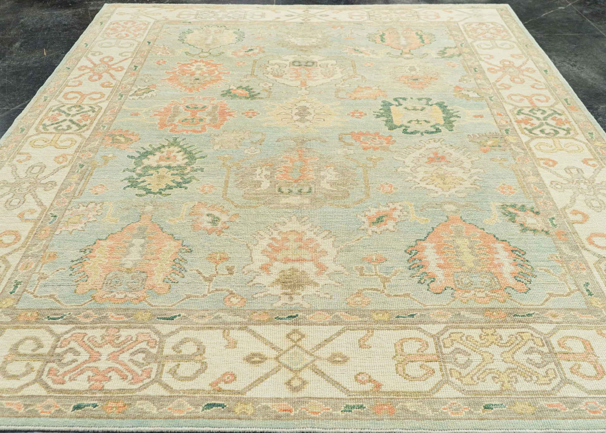 Turkish Oushak Rug 8'1" x 10'5" #22215