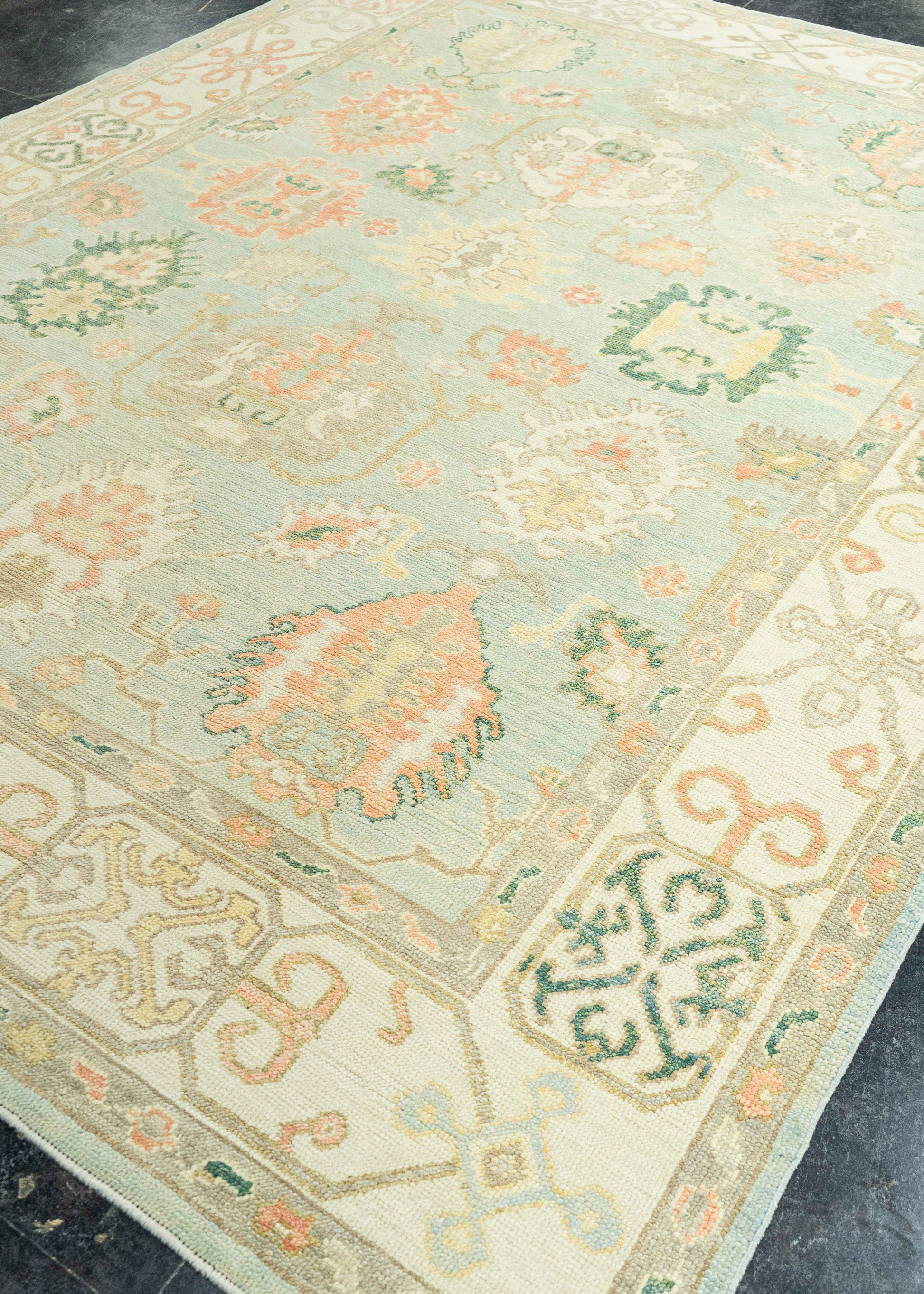 Turkish Oushak Rug 8'1" x 10'5" #22215