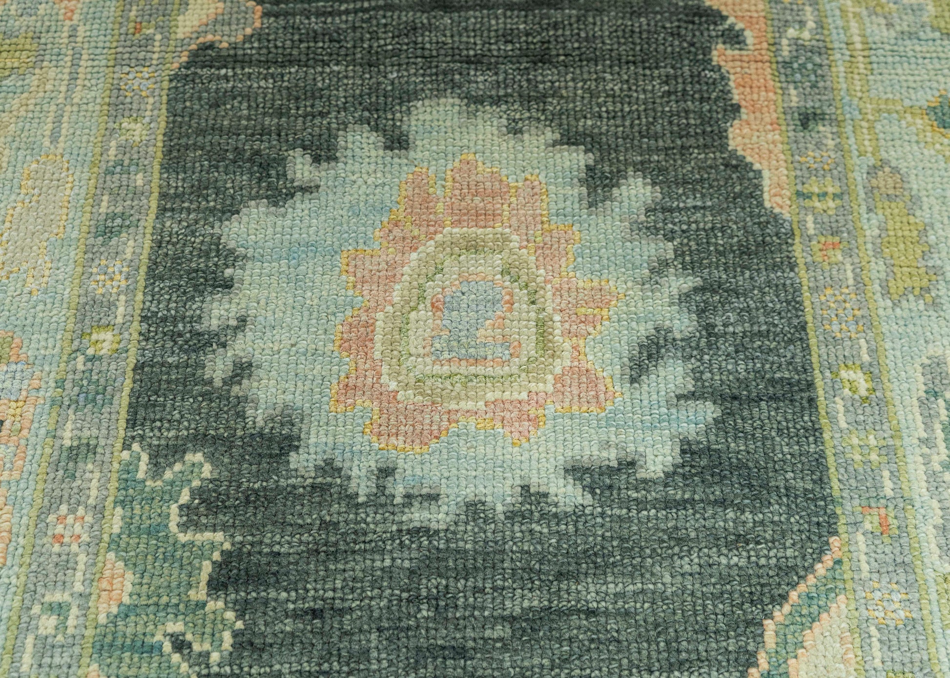 Turkish Oushak Rug 2'11" x 10' #19199