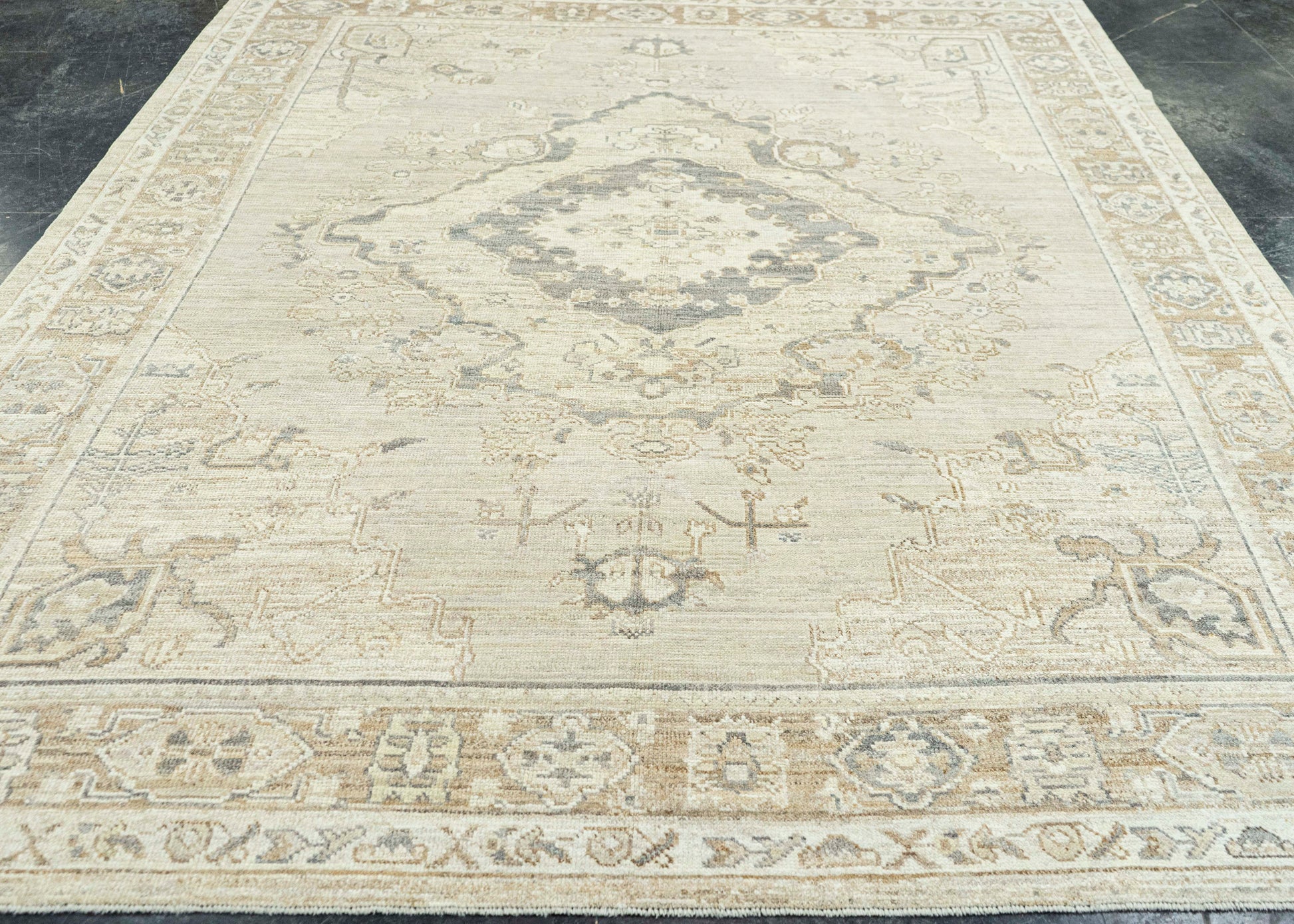 Turkish Oushak Rug 8'2" x 10'4" #23005