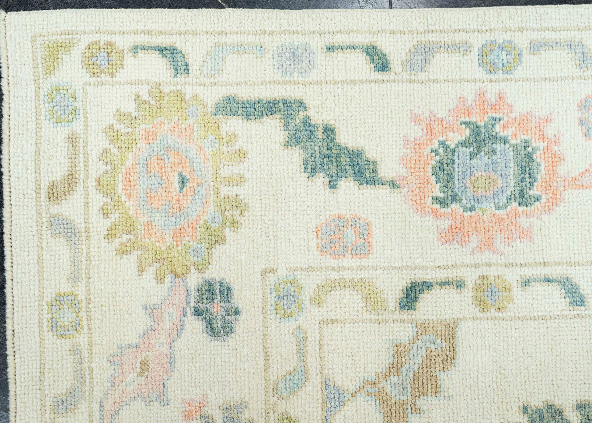 Turkish Oushak Rug 8'5" x 10'7" #22217