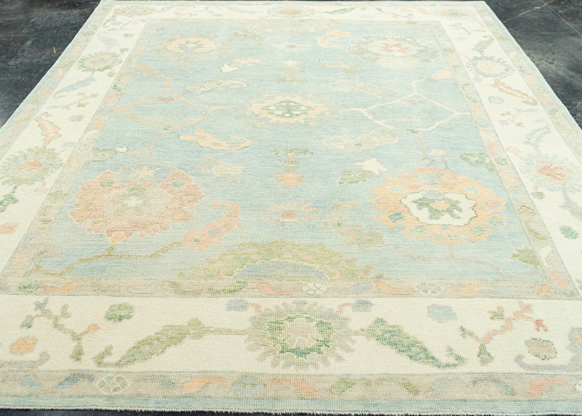 Turkish Oushak Rug 8'3" x 10'8" #22179
