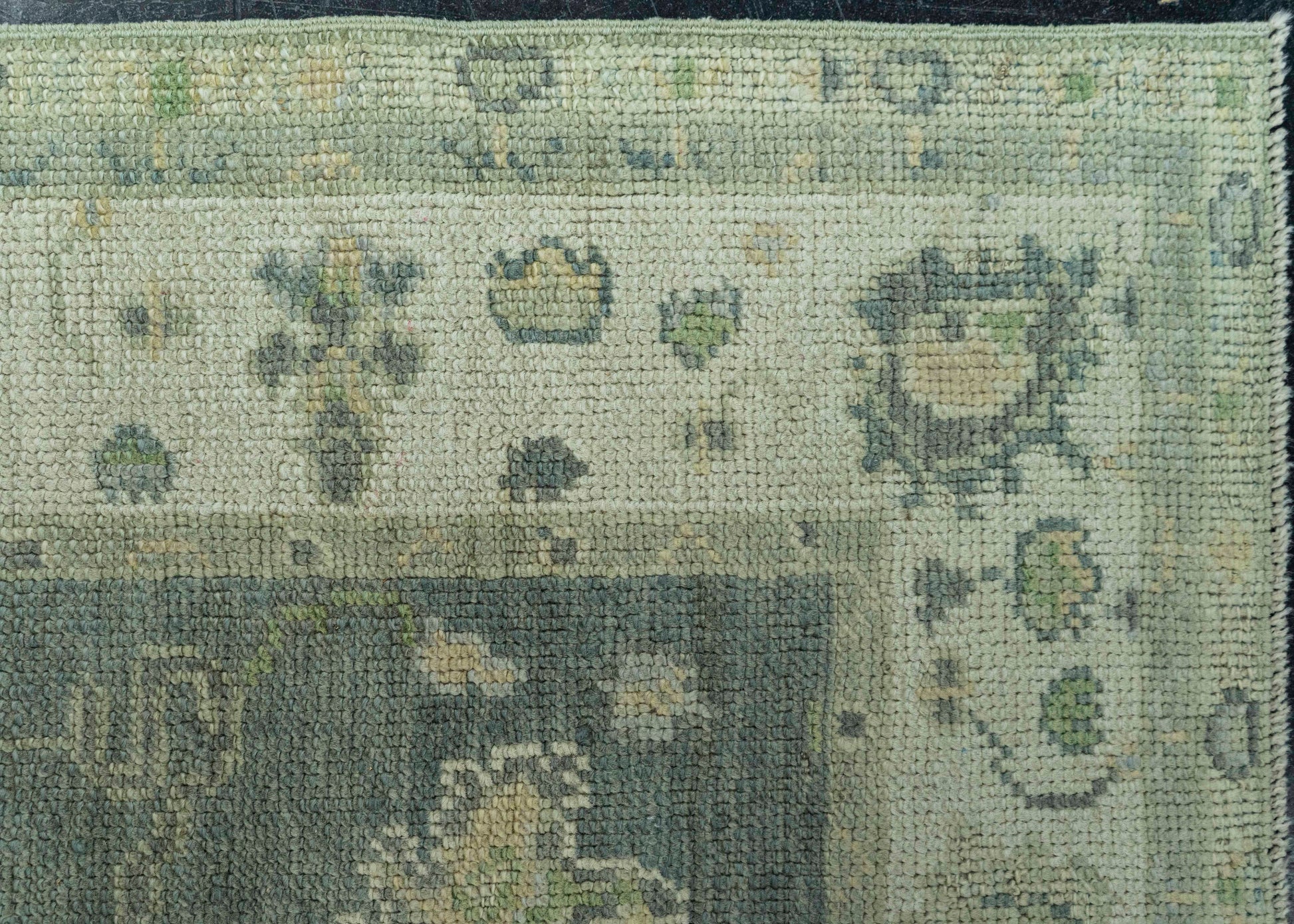 Turkish Oushak Rug 2'10" x 8'4" #19132