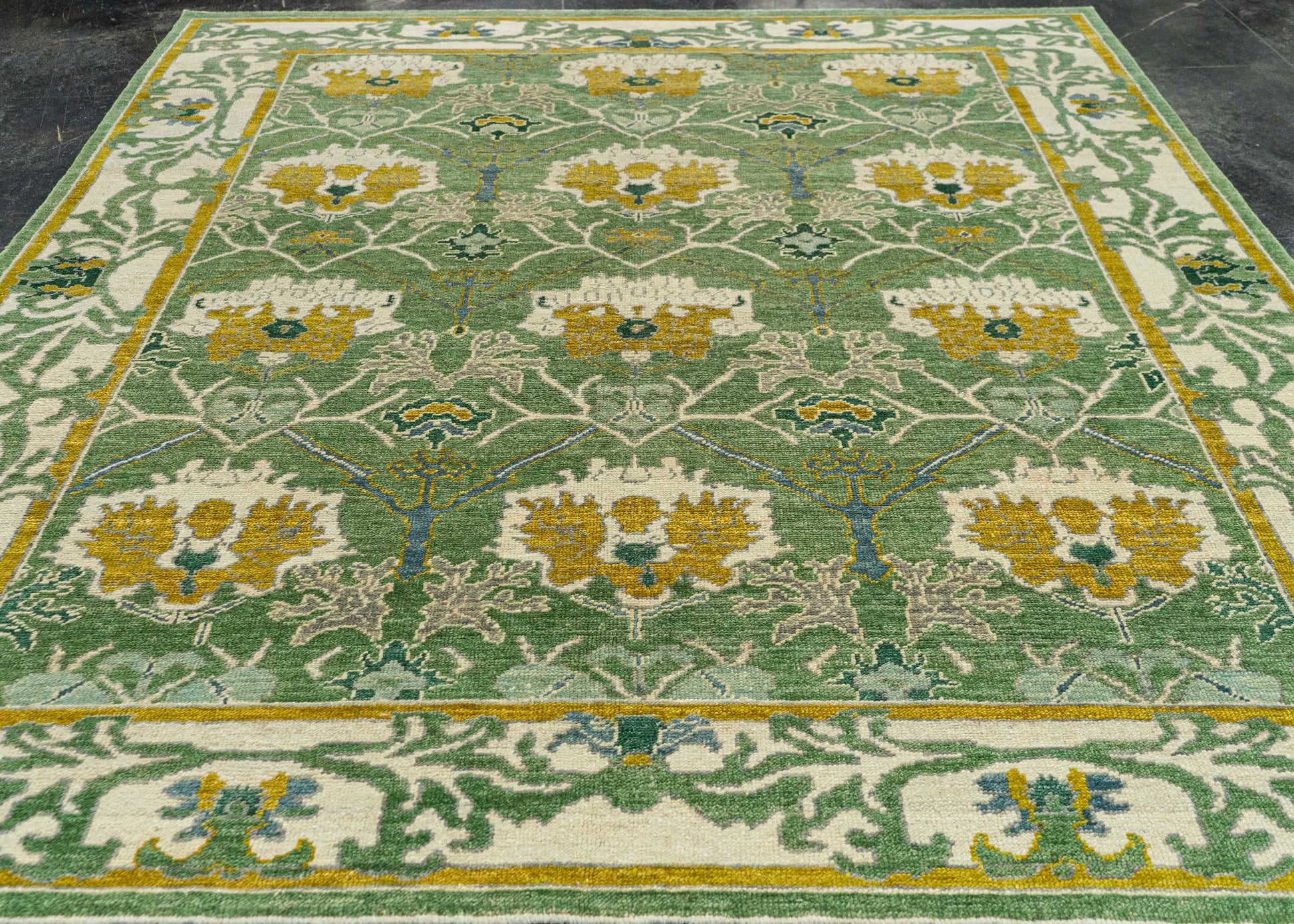 Turkish Oushak Rug 8'3" x 9'9" #22225