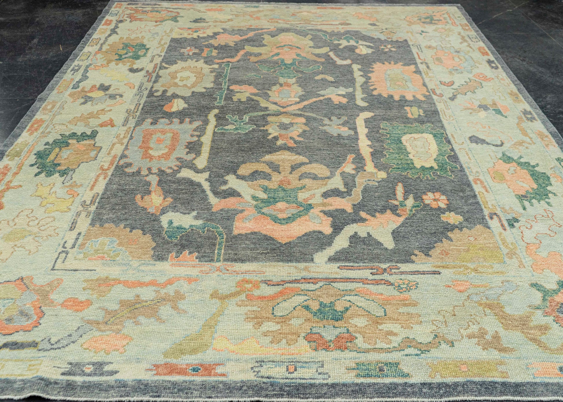 Turkish Oushak Rug 8'1" x 11' #22165