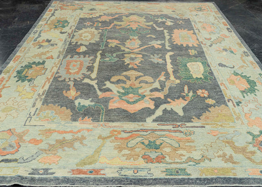 Turkish Oushak Rug 8'1" x 11' #22165