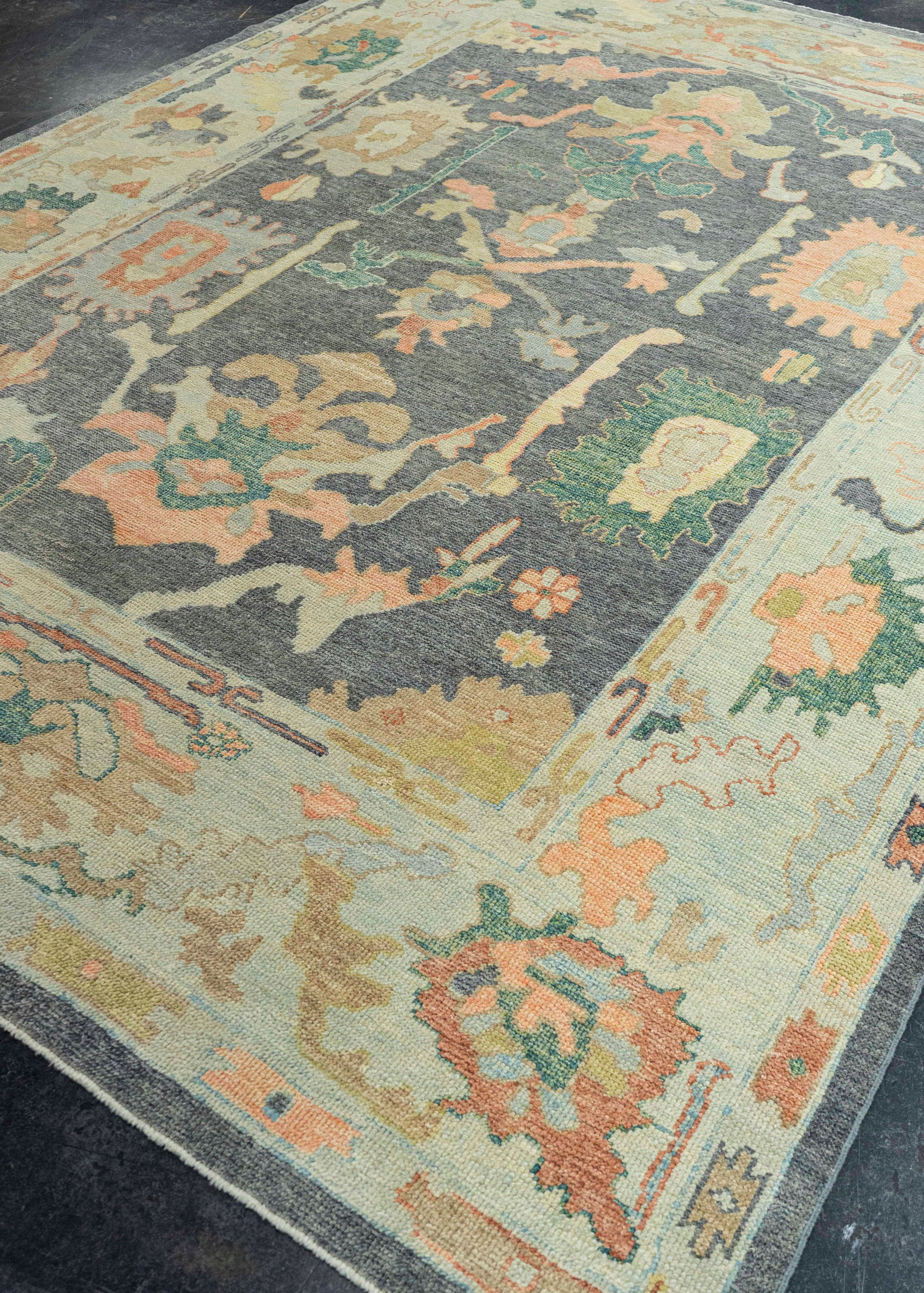 Turkish Oushak Rug 8'1" x 11' #22165