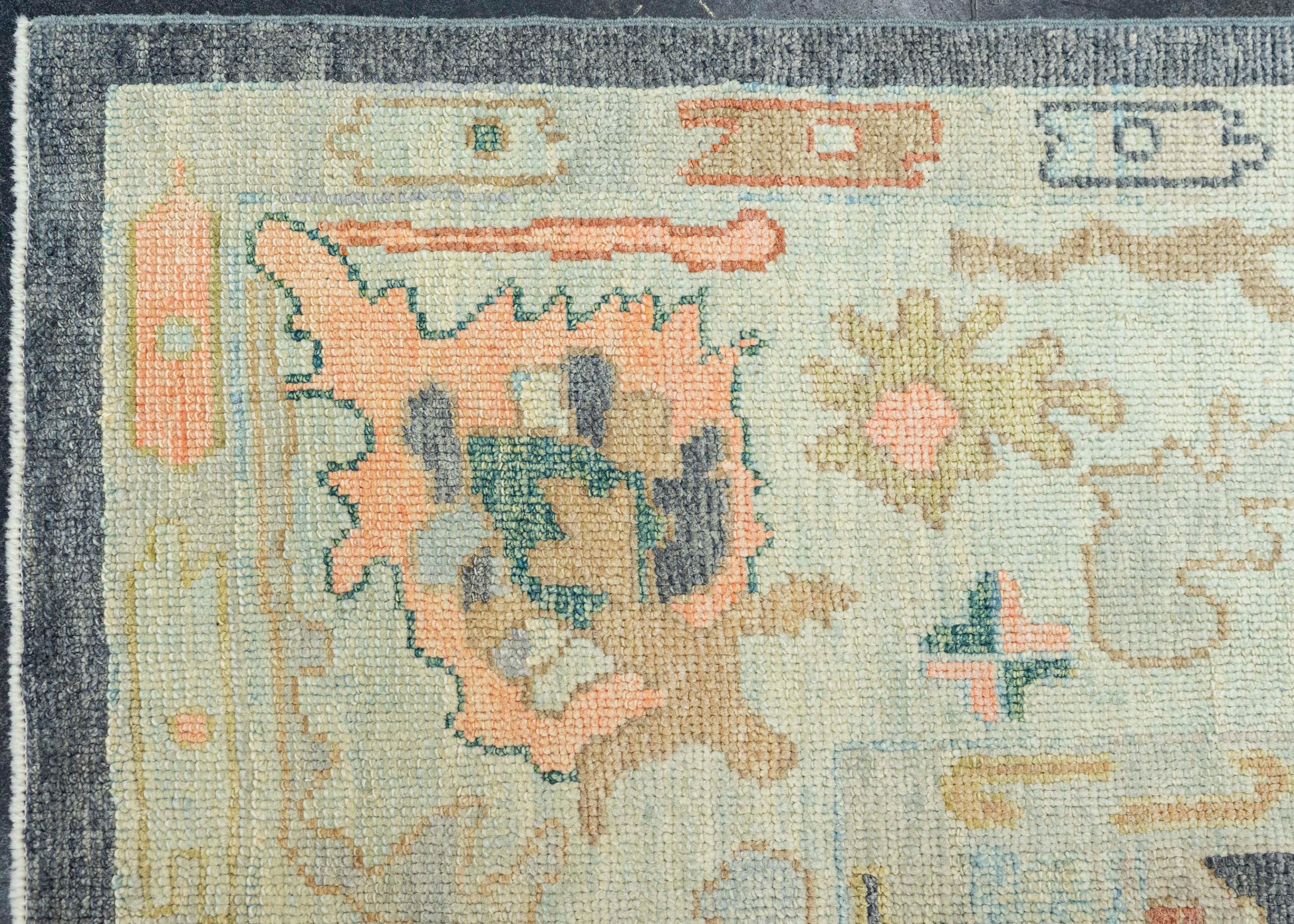 Turkish Oushak Rug 8'1" x 11' #22165
