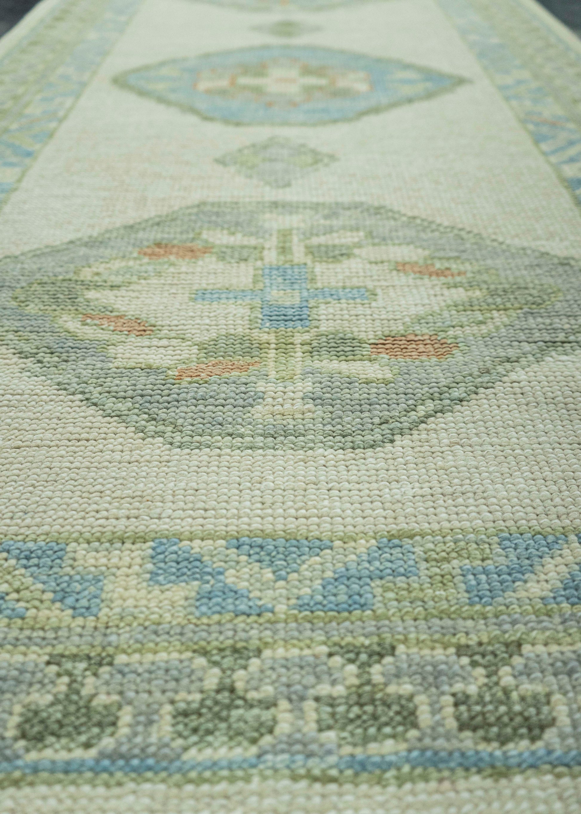 Turkish Oushak Rug 2'9" x 9'11" #19224