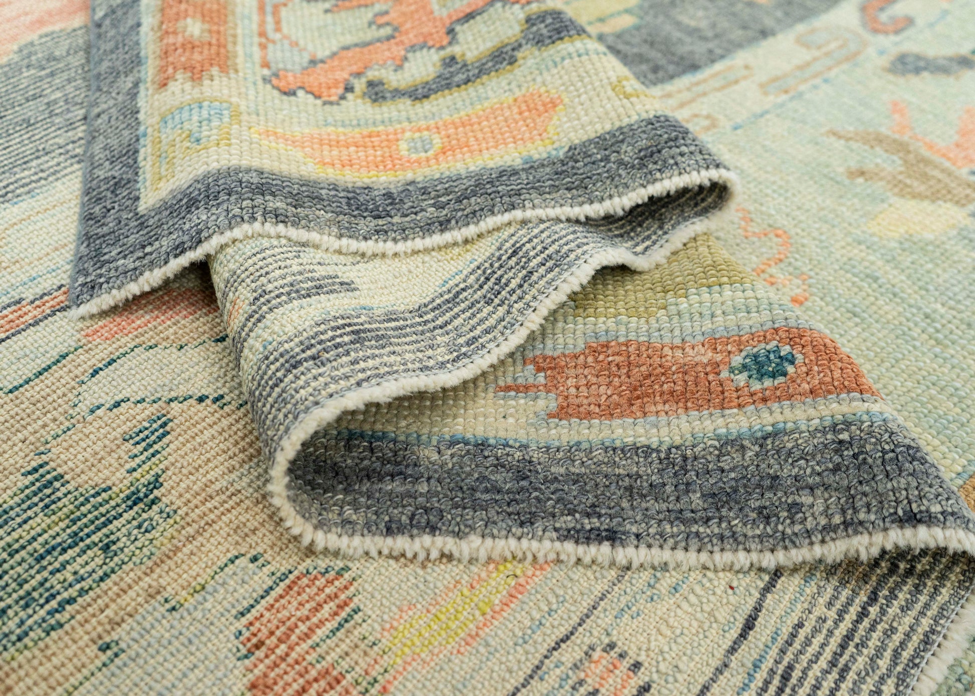 Turkish Oushak Rug 8'1" x 11' #22165