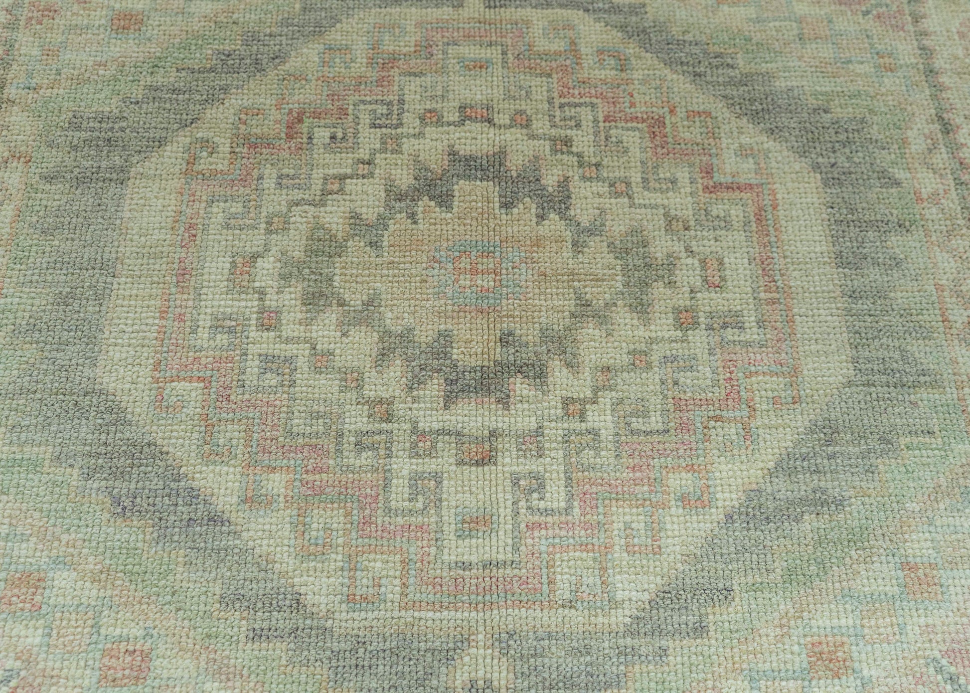 Turkish Oushak Rug 5'2" x 7'6" #19306
