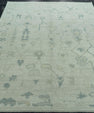 Turkish Oushak Rug 5'2" x 7'4" #19295
