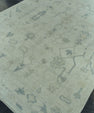 Turkish Oushak Rug 5'2" x 7'4" #19295