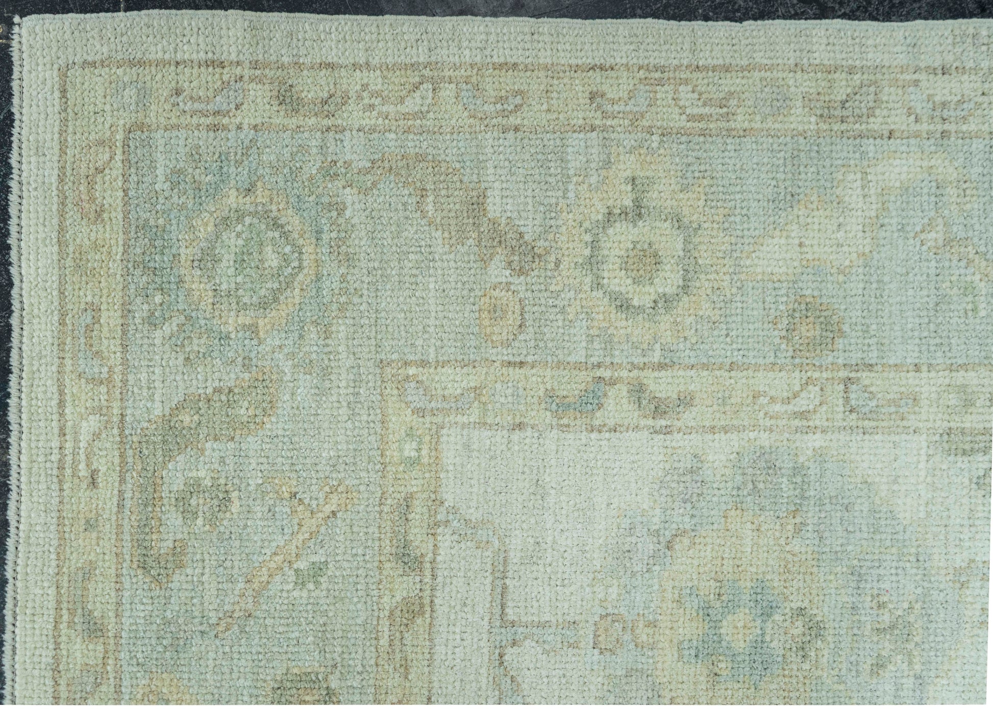 Turkish Oushak Rug 5'2" x 7'1" #19278