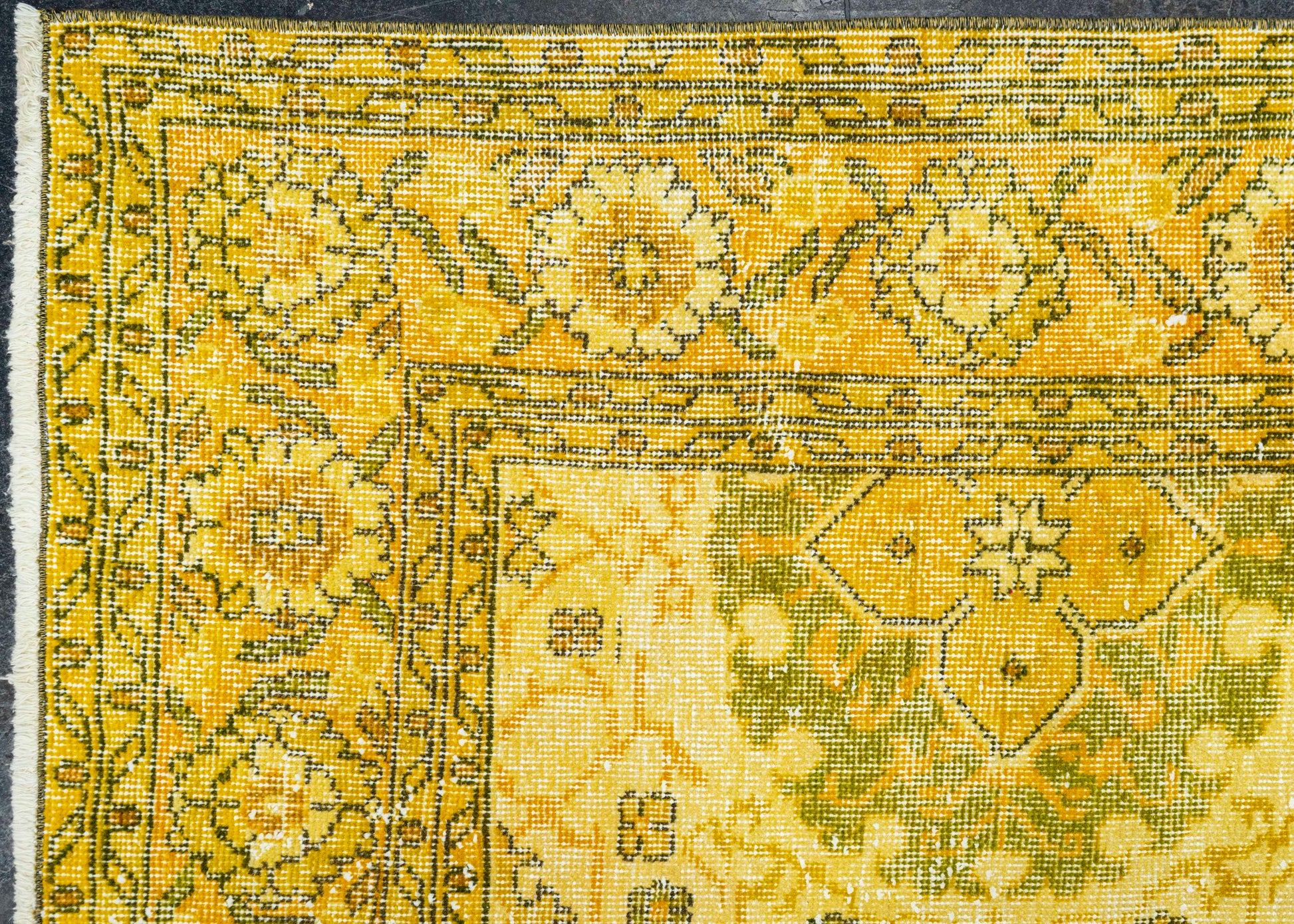 Turkish Vintage Rug  7'11" x 10'6" #22789
