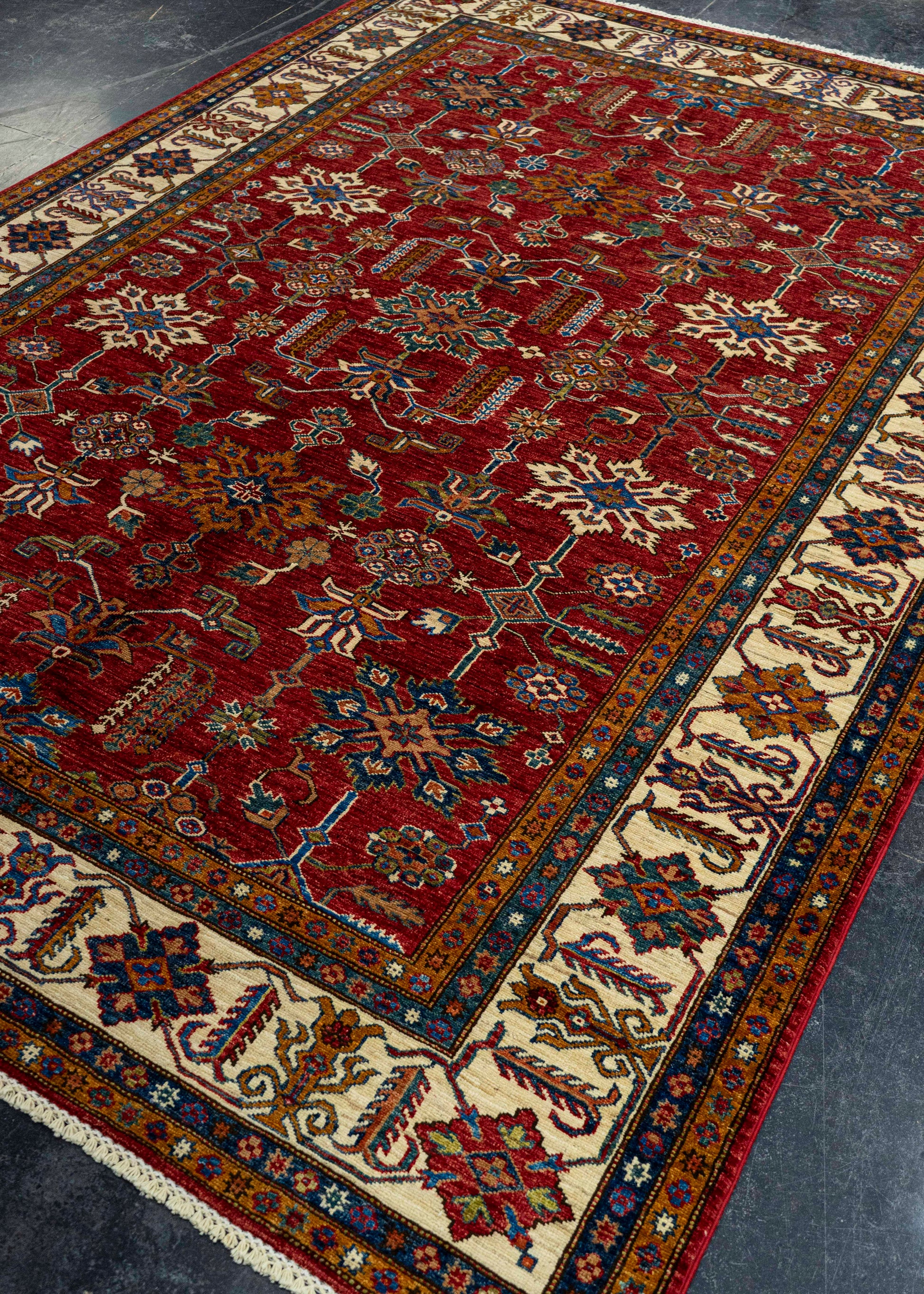Turkish Vintage Rug  6'10" x 9'9" #22874