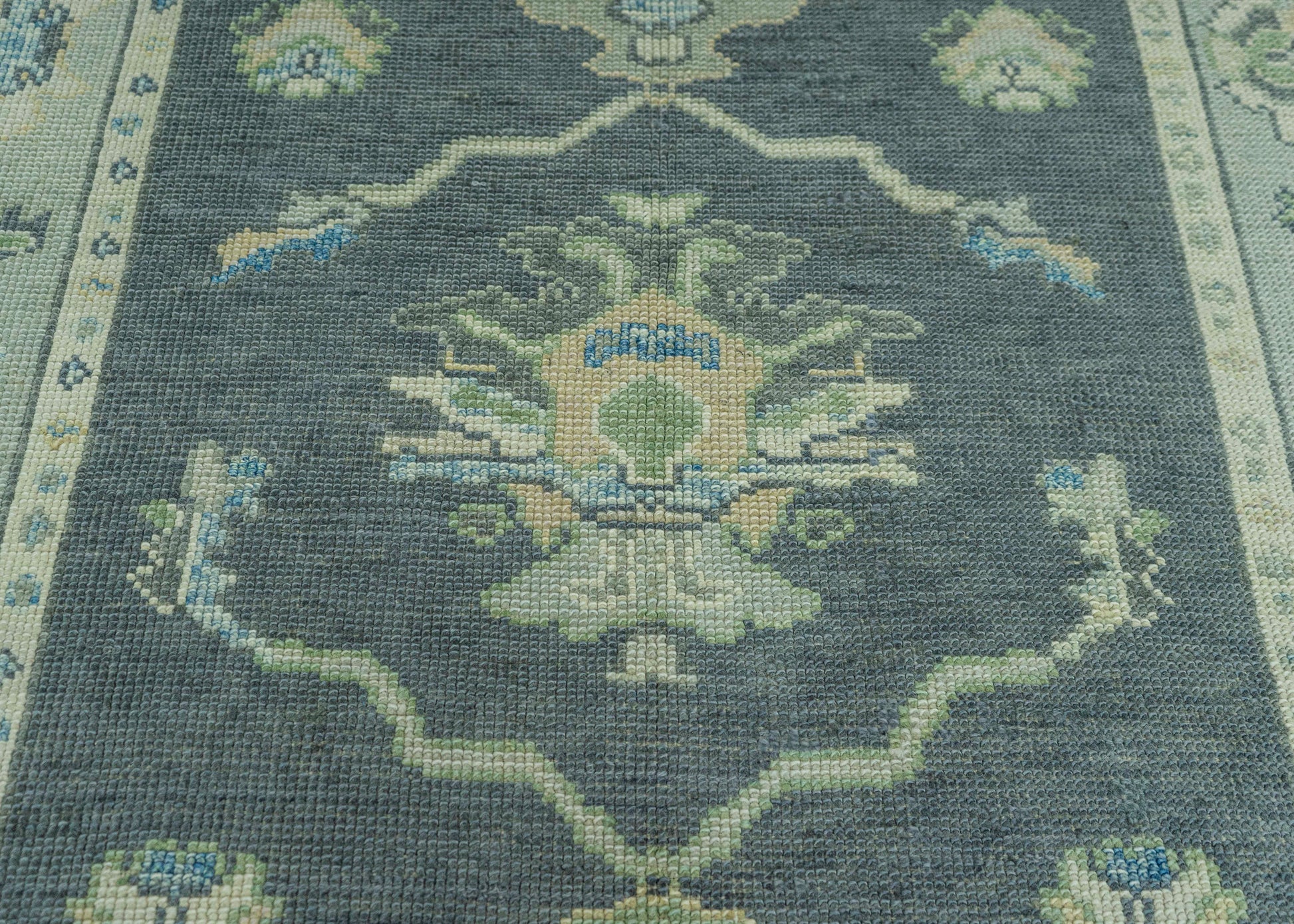 Turkish Oushak Rug 5' x 6'10" #19047