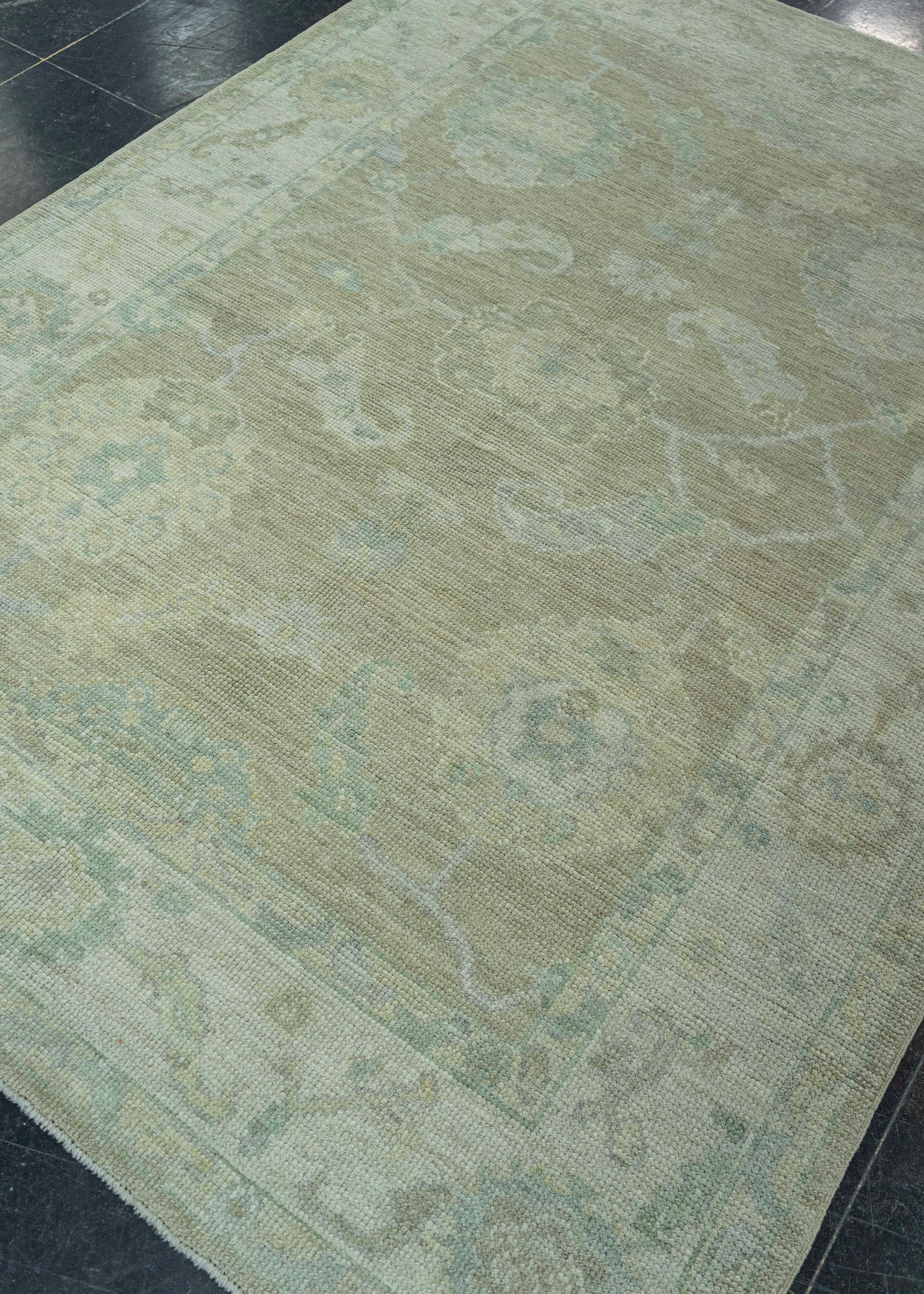 Turkish Oushak Rug 5' x 7' #19423