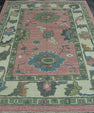 Turkish Oushak Rug 4'9" x 7'2" #19075
