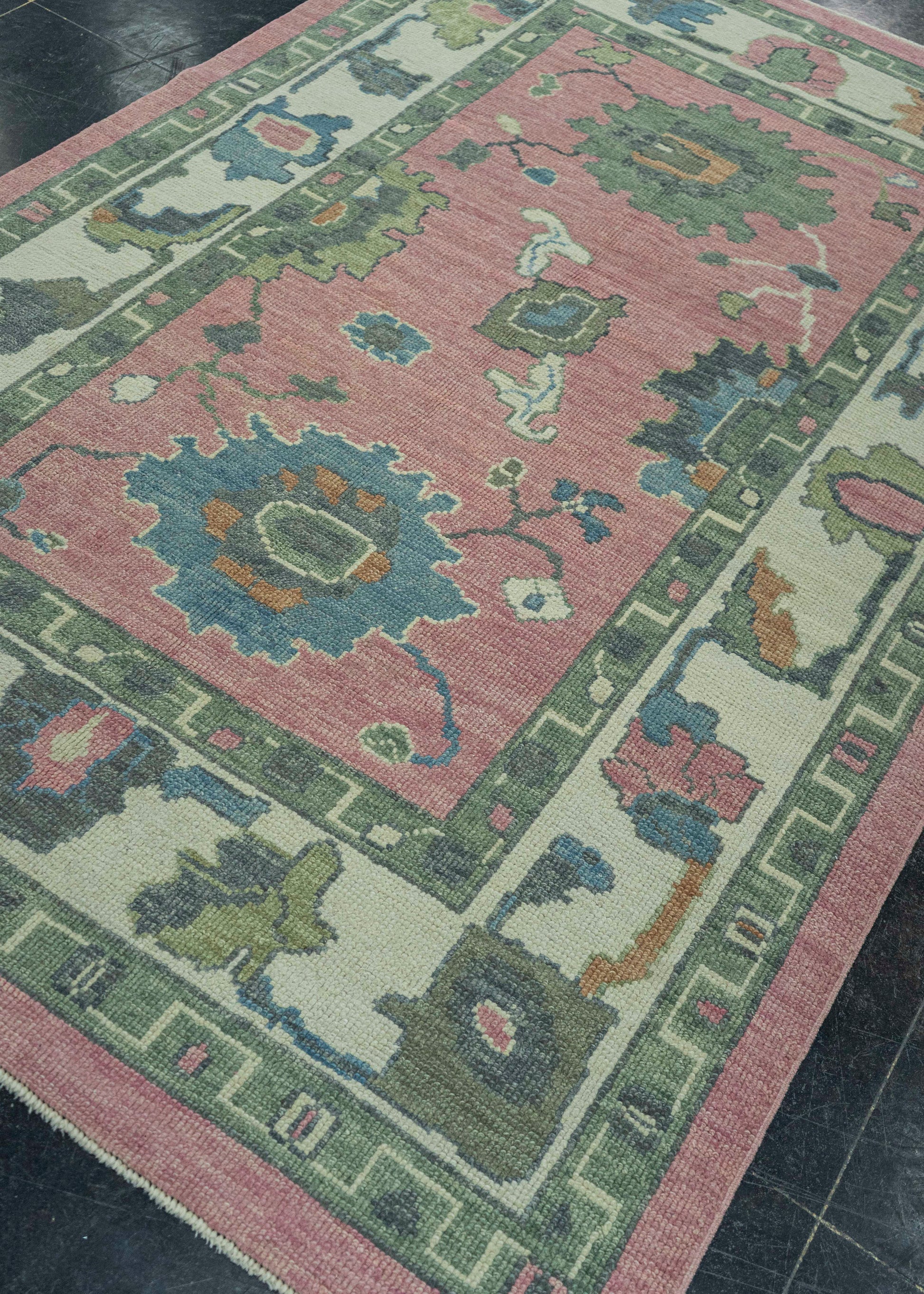 Turkish Oushak Rug 4'9" x 7'2" #19075