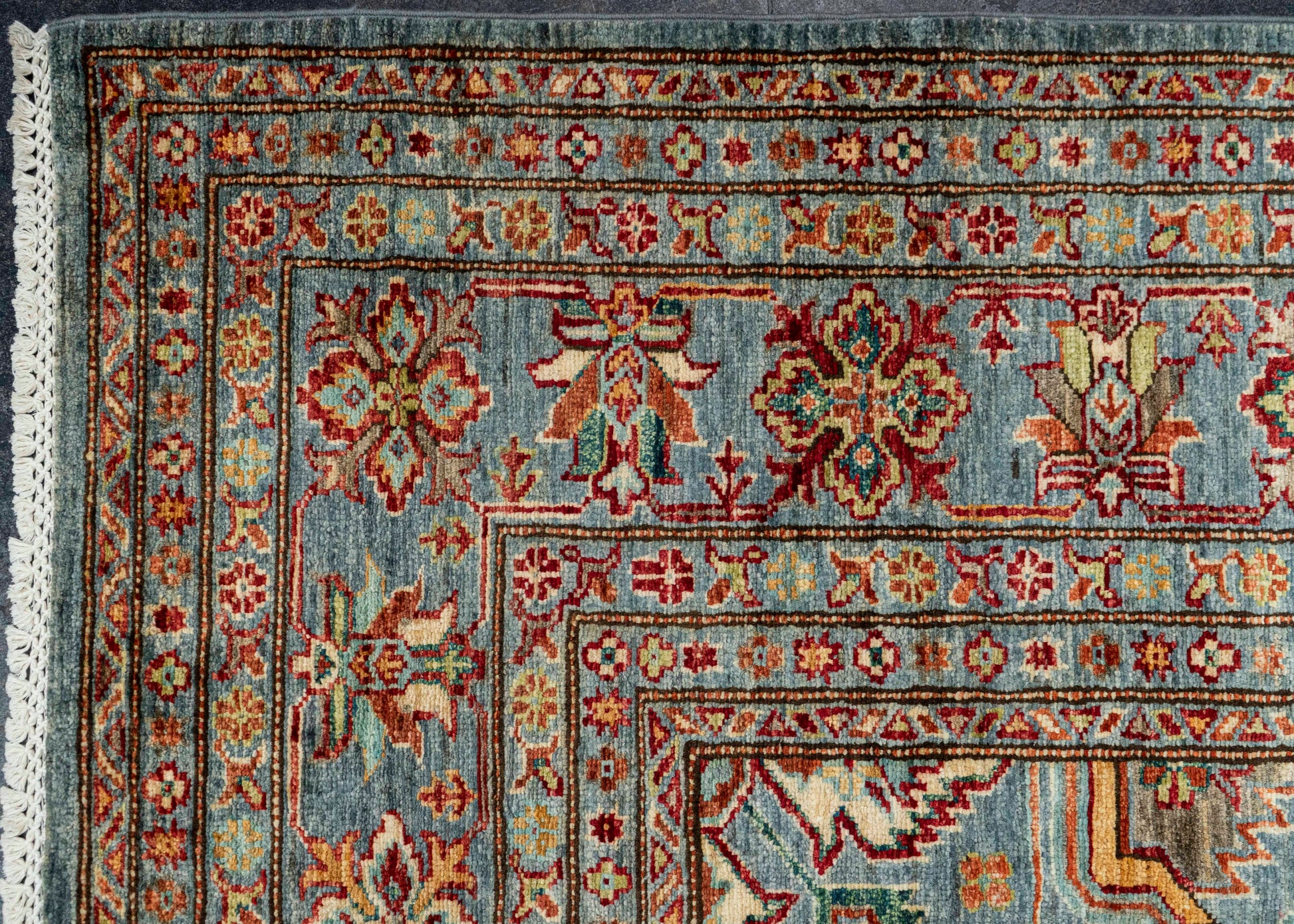 Turkish Vintage Rug  7'1" x 10'1" #22872