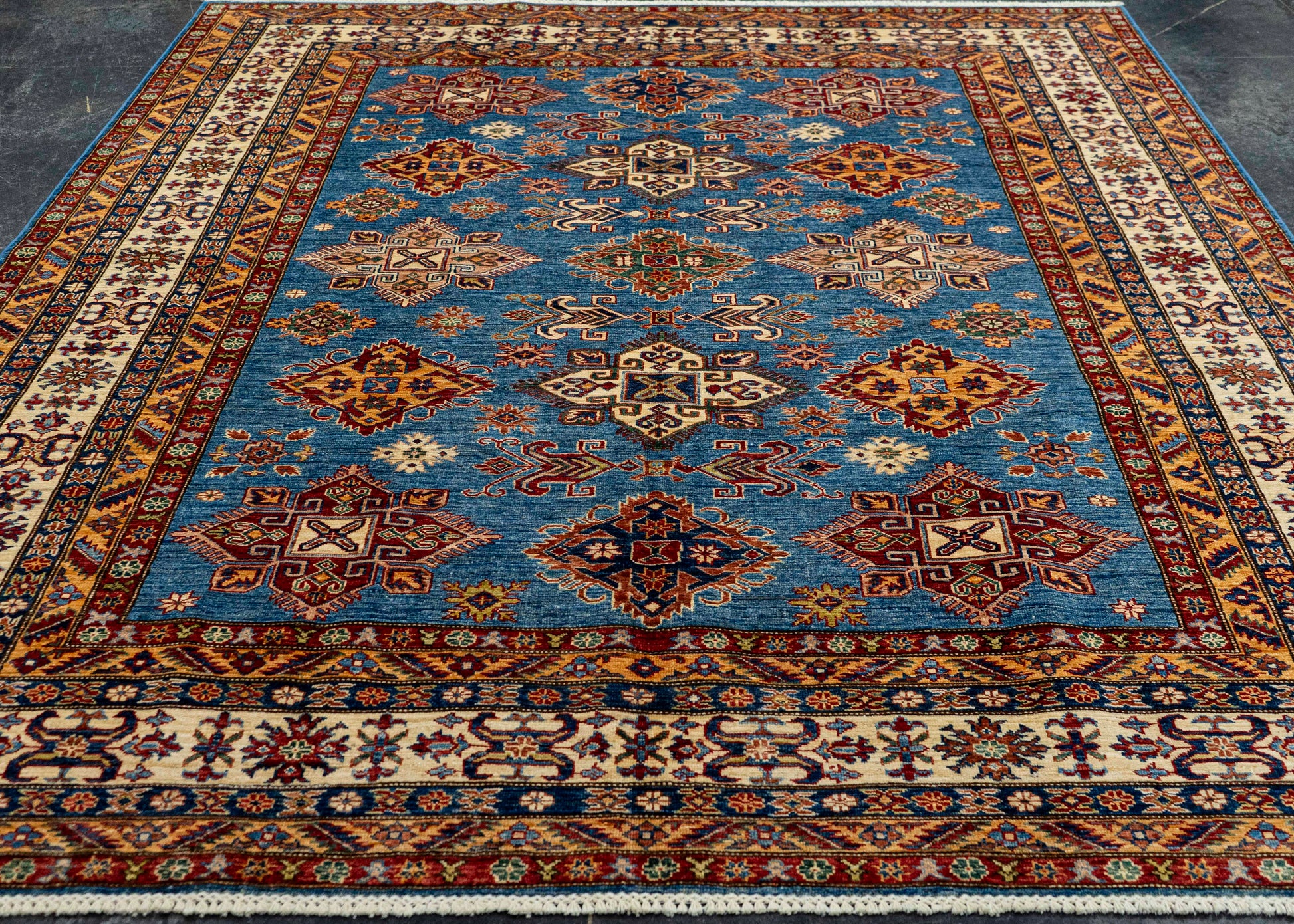 Turkish Vintage Rug  8'2" x 9'3" #22871