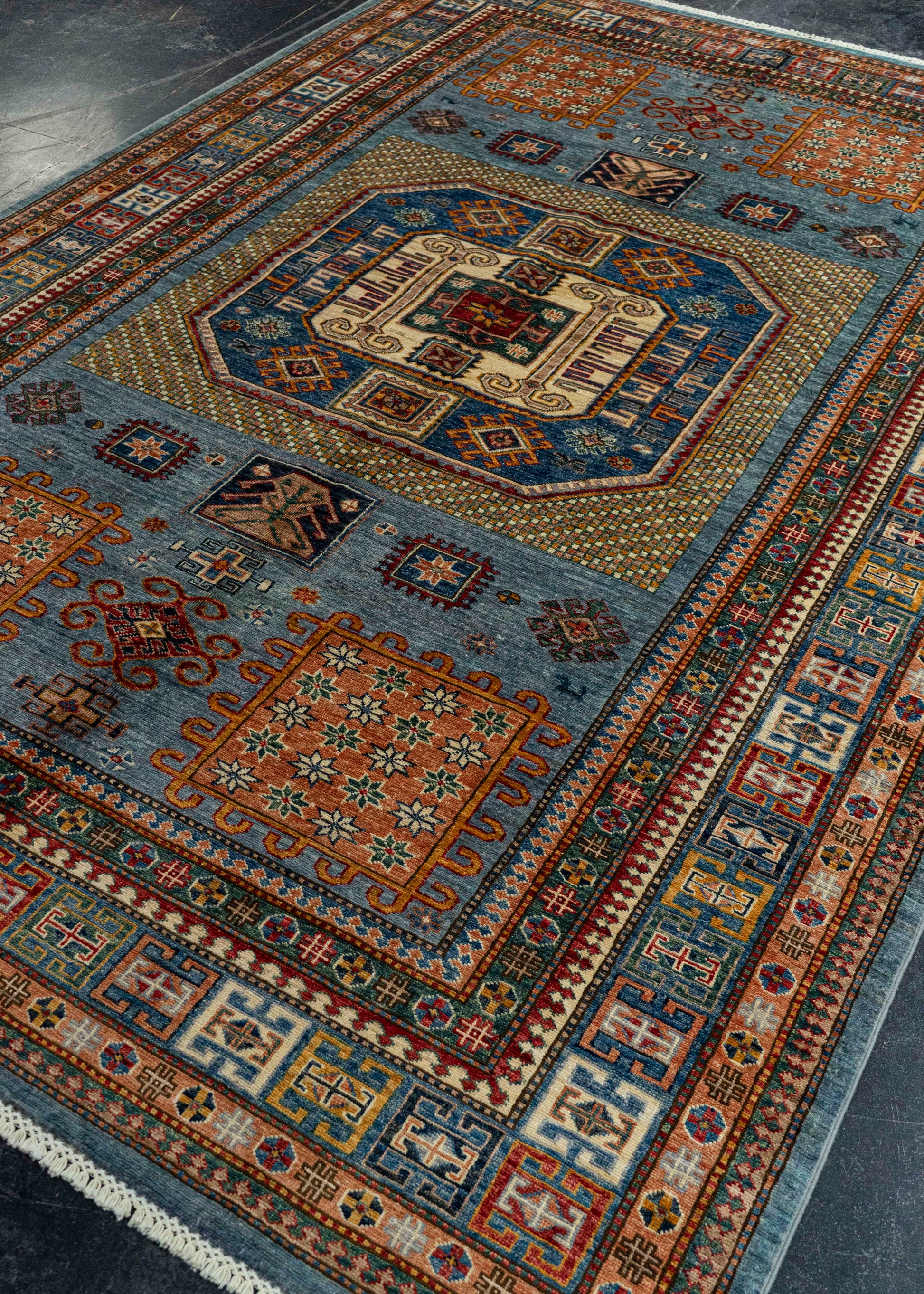 Turkish Vintage Rug  6'8" x 9'9" #22873