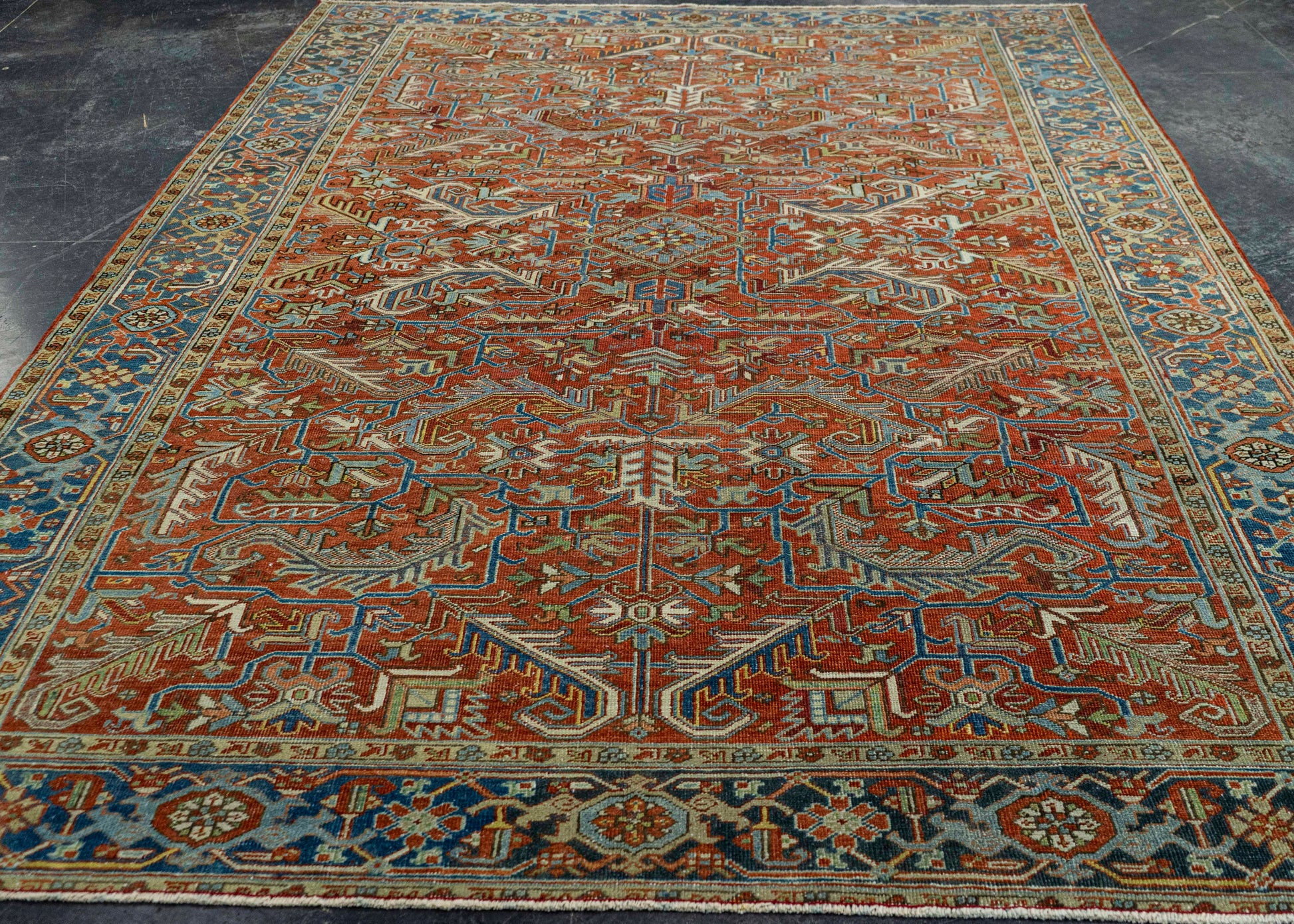 Turkish Vintage Rug  7'9" x 10'9" #22911