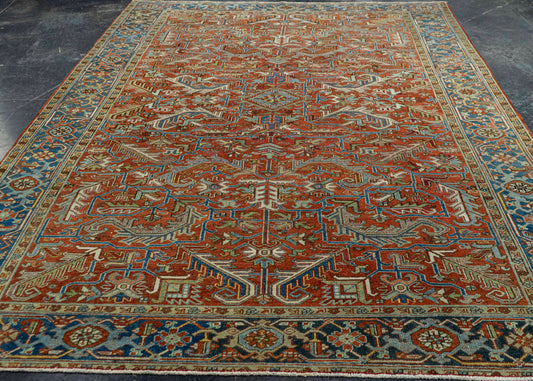 Turkish Vintage Rug  7'9" x 10'9" #22911