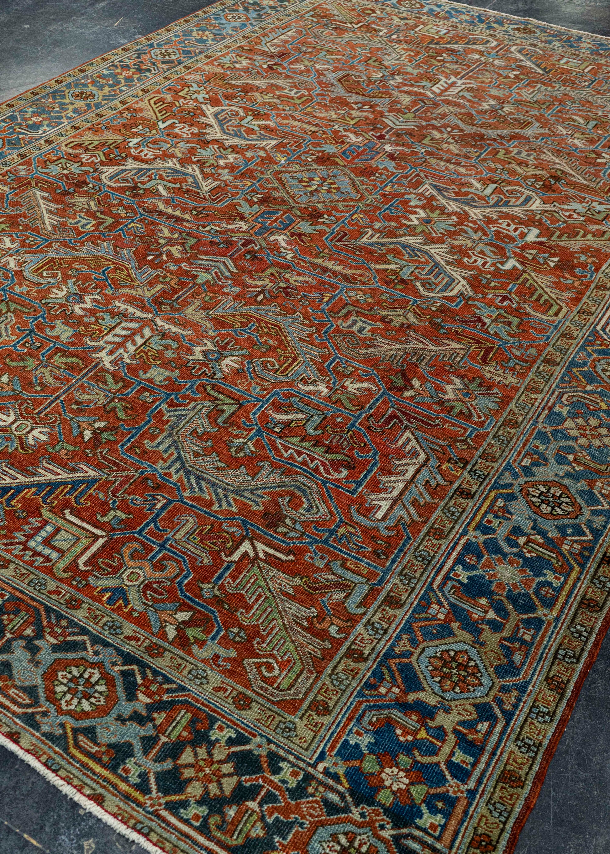 Turkish Vintage Rug  7'9" x 10'9" #22911