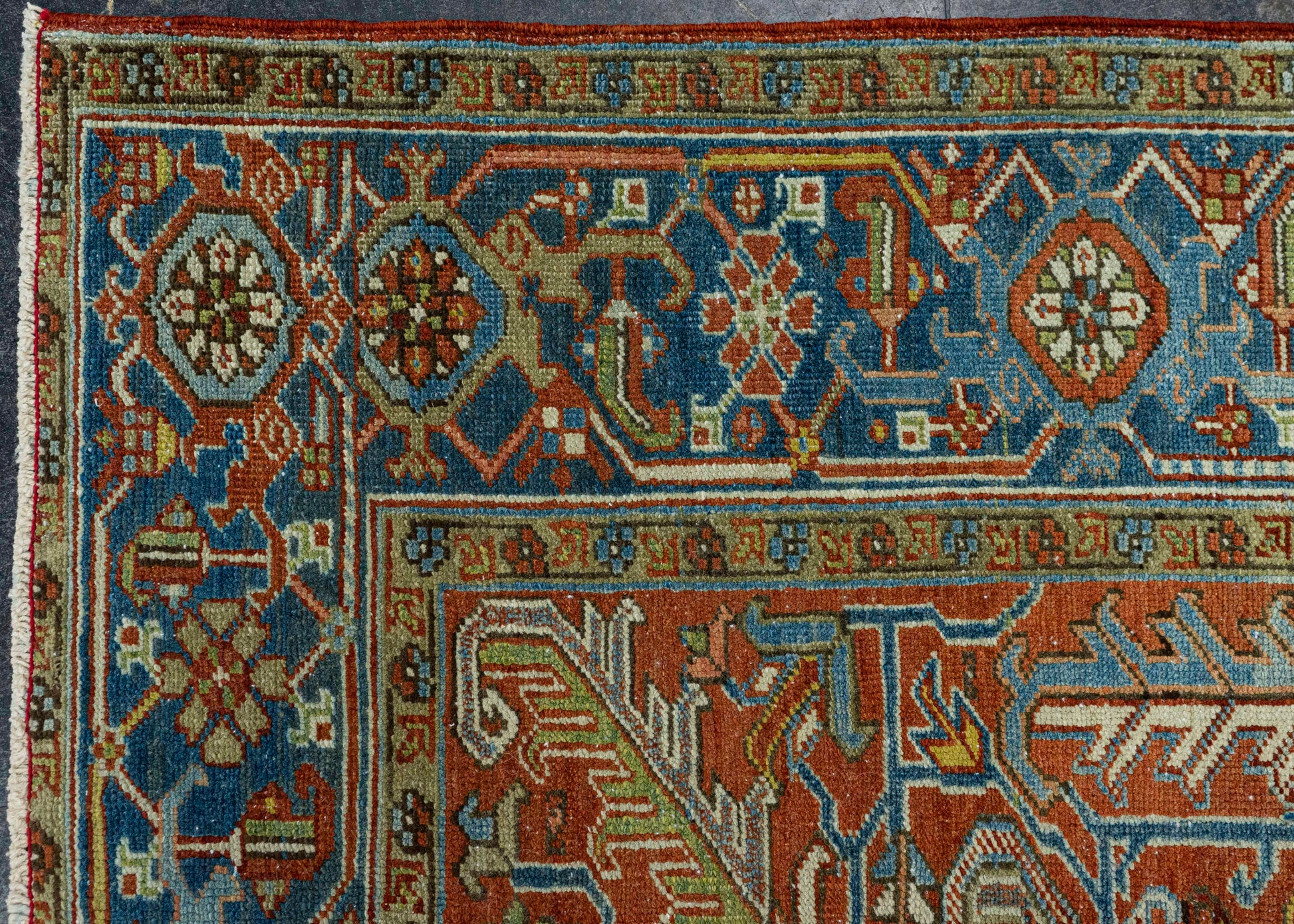 Turkish Vintage Rug  7'9" x 10'9" #22911