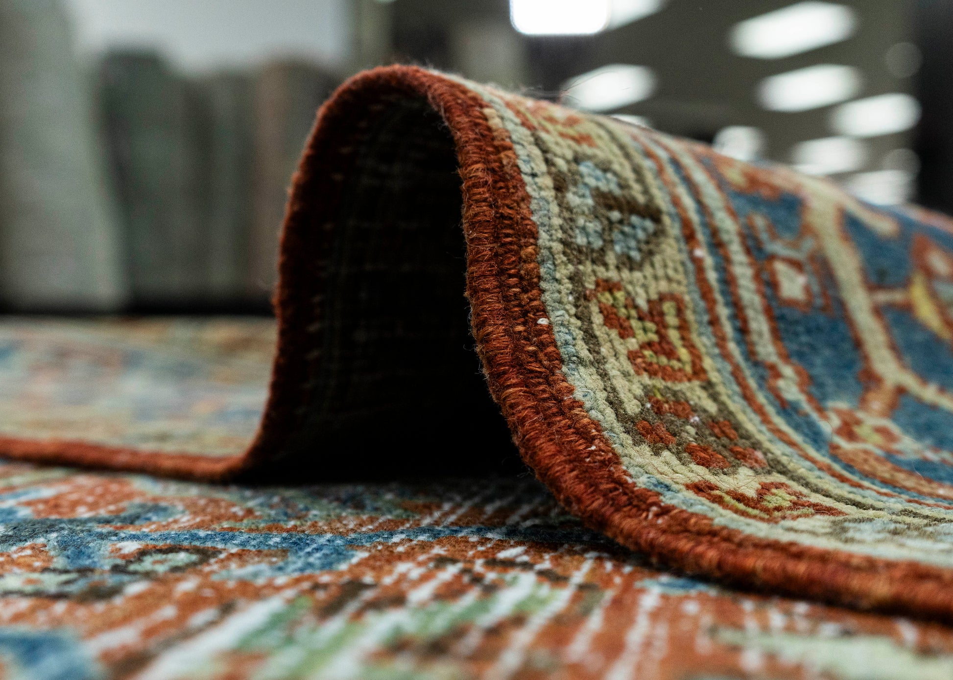 Turkish Vintage Rug  7'9" x 10'9" #22911