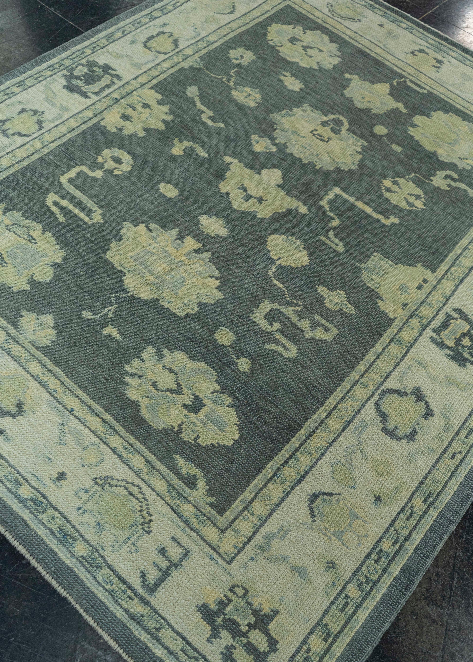 Turkish Oushak Rug 5' x 6'1" #19091