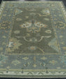 Turkish Oushak Rug 5' x 6'11" #19194