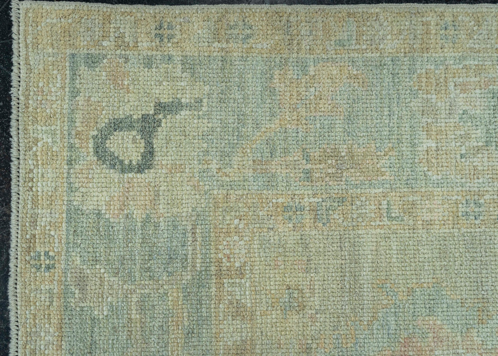 Turkish Oushak Rug 5'2" x 6'9" #19254