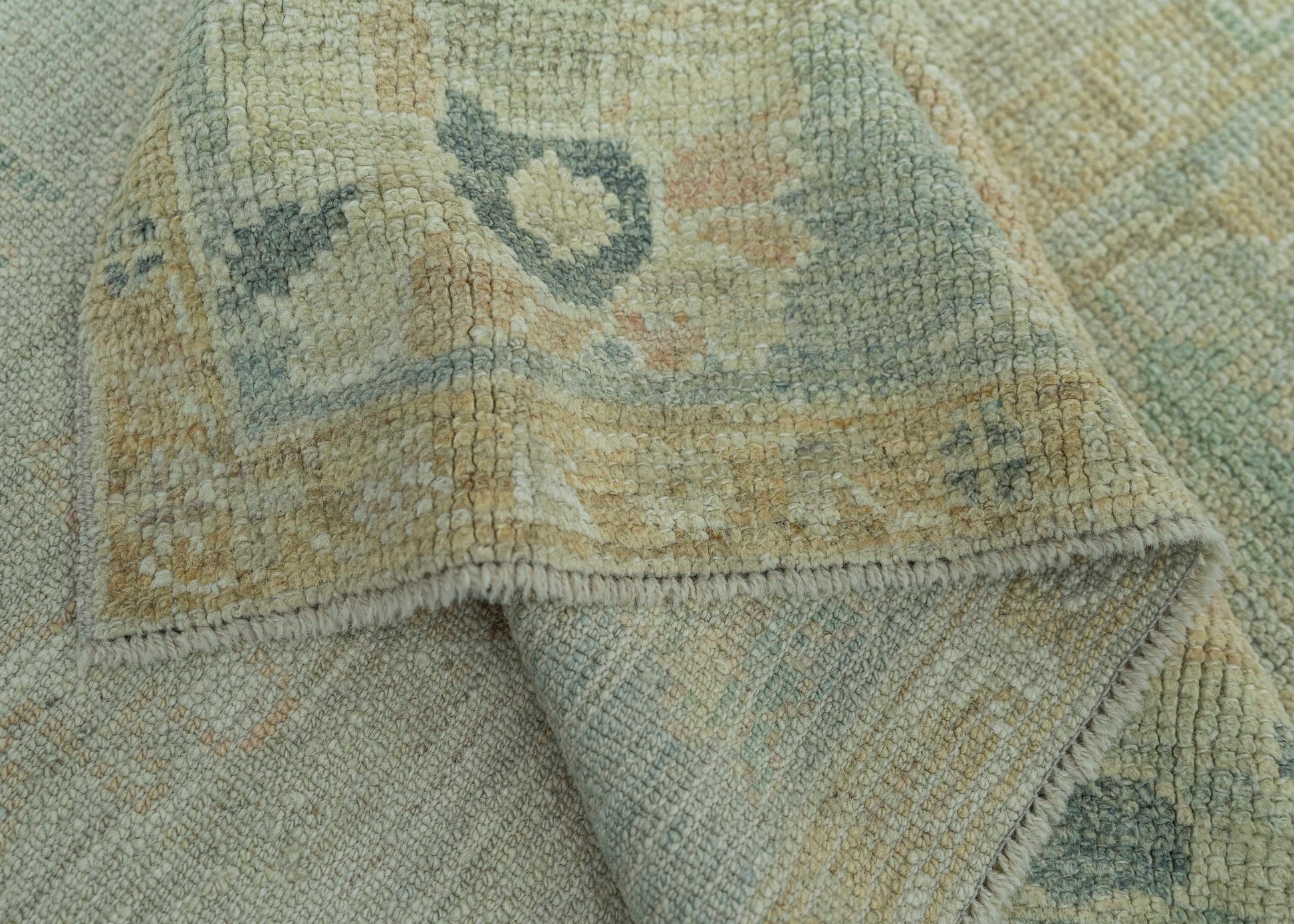 Turkish Oushak Rug 5'2" x 6'9" #19254