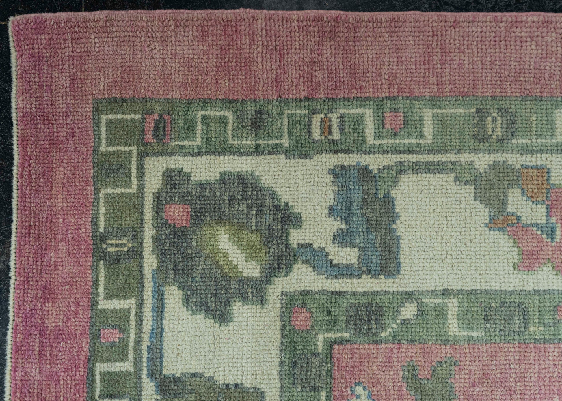 Turkish Oushak Rug 5'3" x 7'4" #19190