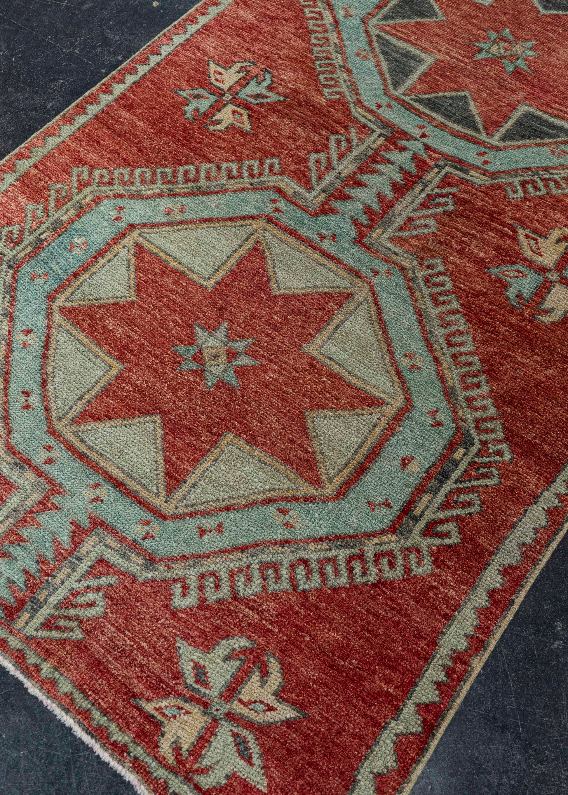 Turkish Anatolian Runner Rug 3'5" x 10'11" #22296