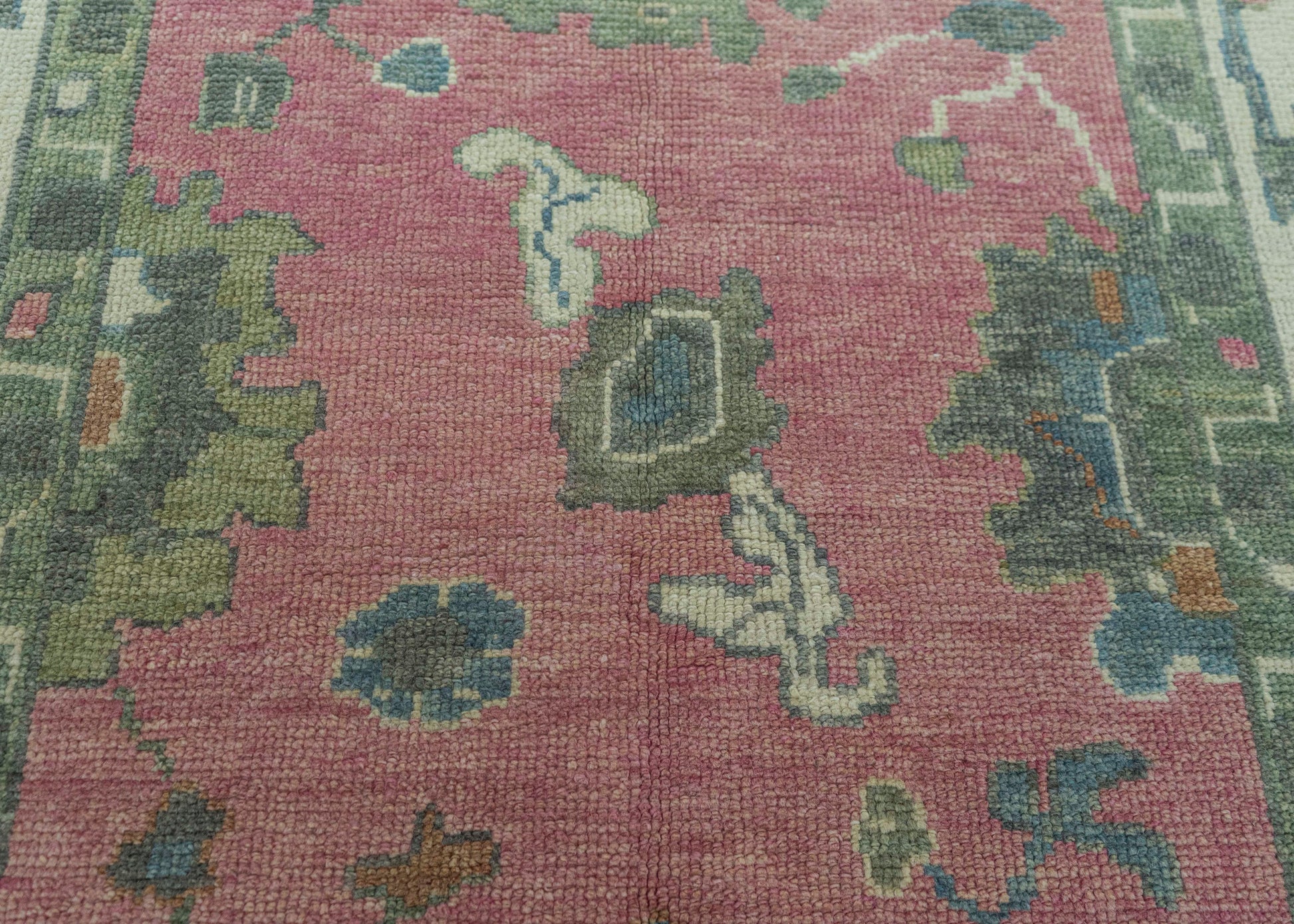 Turkish Oushak Rug 5'3" x 7'4" #19190