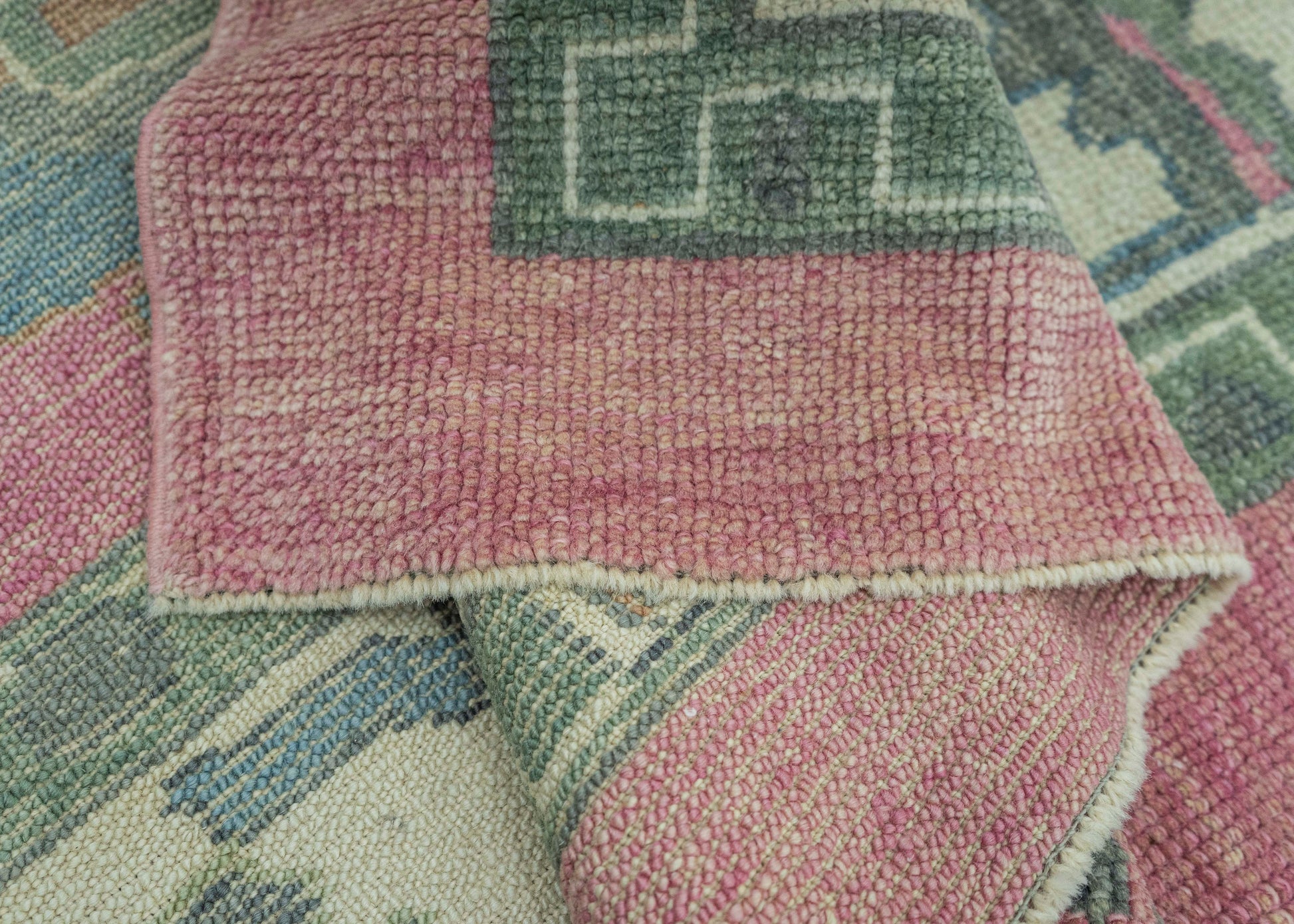 Turkish Oushak Rug 5'3" x 7'4" #19190