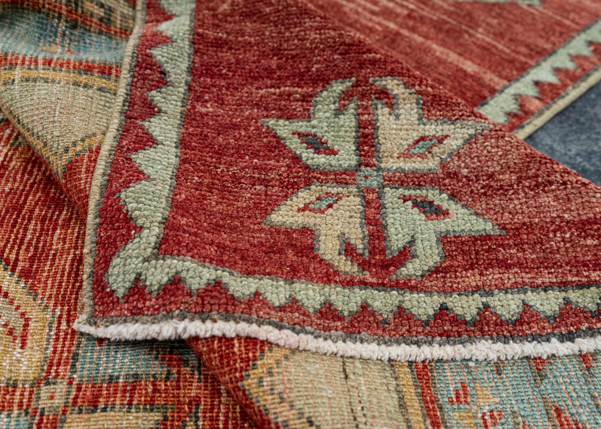 Turkish Anatolian Runner Rug 3'5" x 10'11" #22296