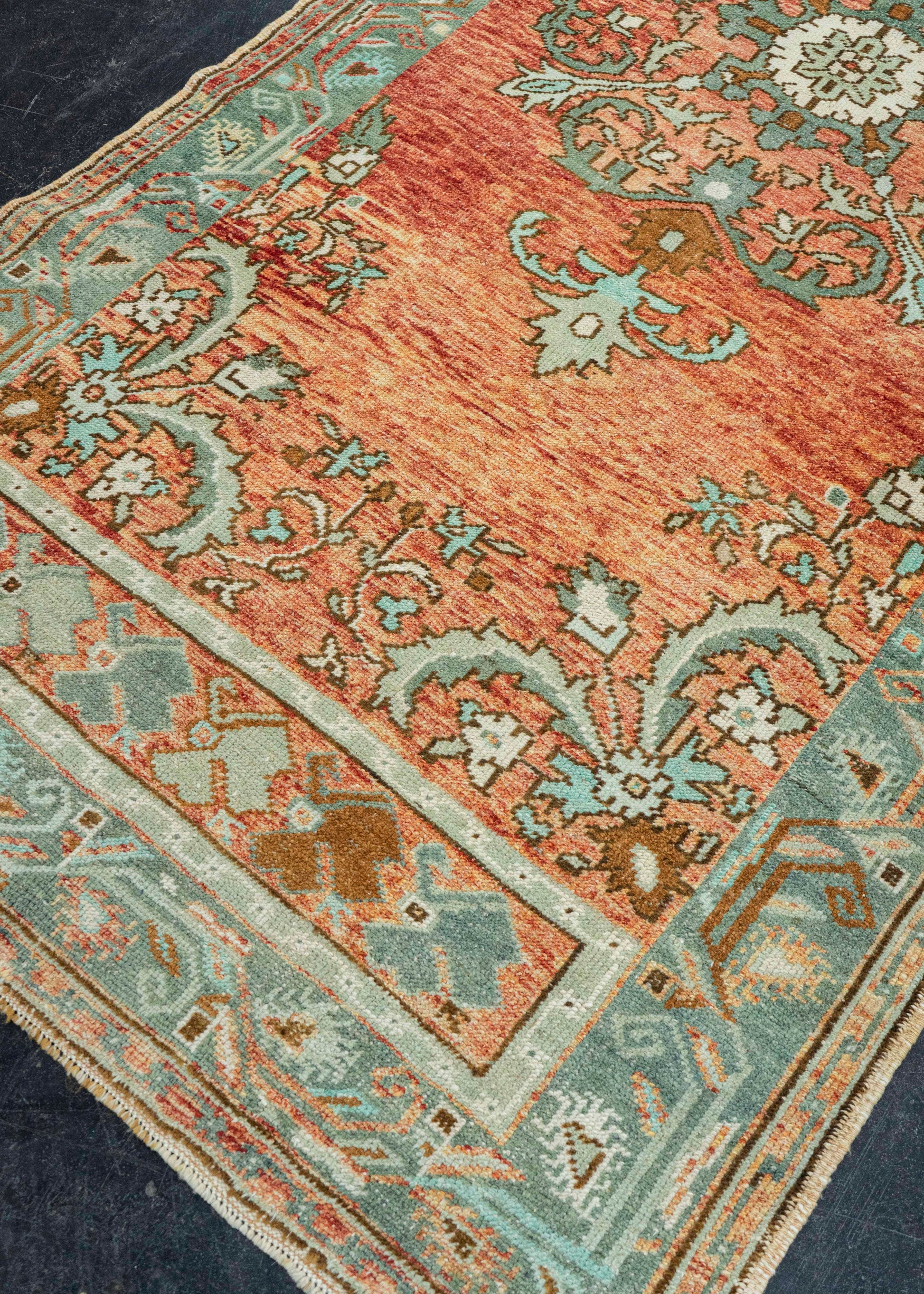 Turkish Vintage Runner Rug  4'1" x 9'5" #22899