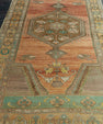 Turkish Vintage Runner Rug  4'5" x 8'4" #22907