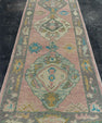 Turkish Oushak Runner Rug 3'5" x 10'1" #23663