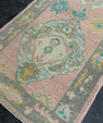 Turkish Oushak Runner Rug 3'5" x 10'1" #23663