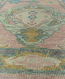 Turkish Oushak Runner Rug 3'5" x 10'1" #23663