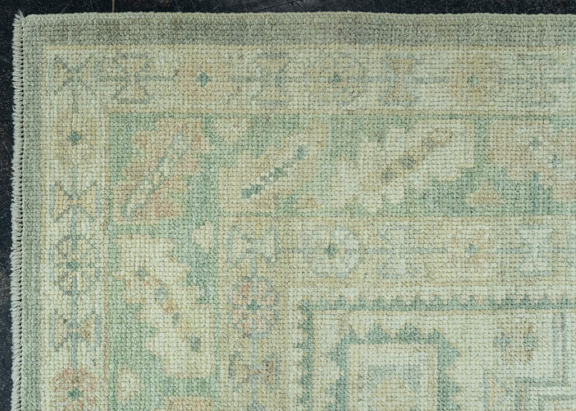 Turkish Oushak Rug 5'2" x 7'5" #19302