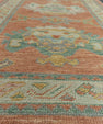 Turkish Oushak Runner Rug 2'11" x 12'6" #23662